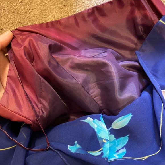 70’s Handmade Chiffon Dress - Picture 7 of 7